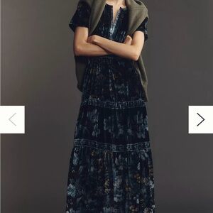 The Somerset Velvet Maxi Dress